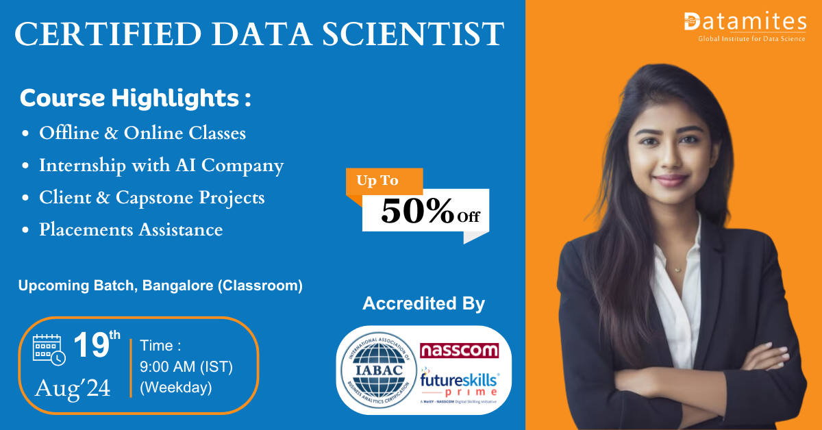 Data Scientist Offline Classes in Bangalore